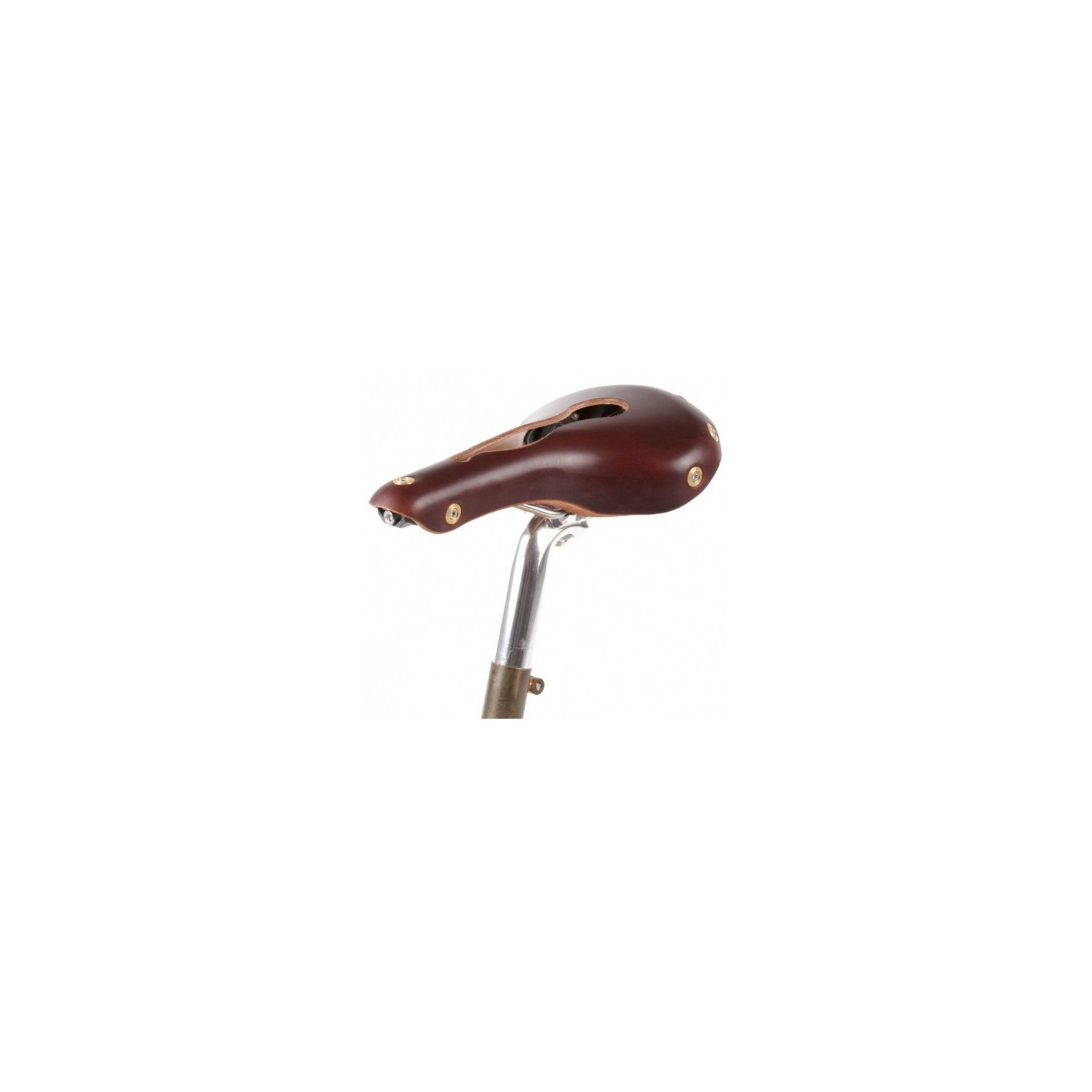 Gilles Berthoud Aspin Open Leather Saddle - Brun