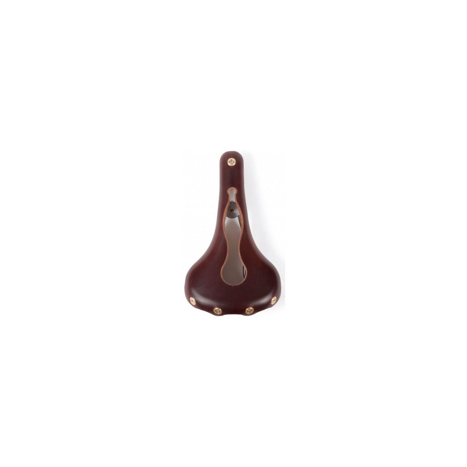 Gilles Berthoud Aspin Open Leather Saddle - Brun