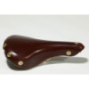 Gilles Berthoud Marie Blanque Leather Saddle - Brown