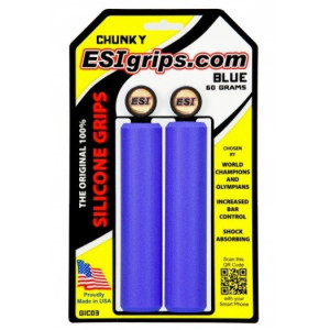 ESI Chunky Mountain Bar Grip - Blue