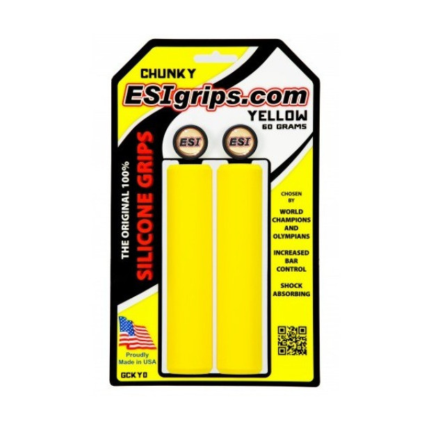ESI Chunky Mountain Bar Grip - Yellow