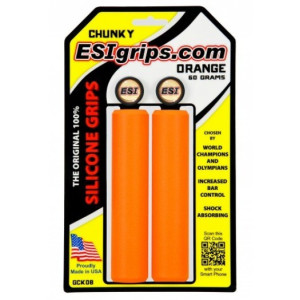 ESI Chunky Mountain Bar Grip - Orange