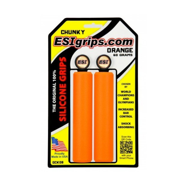 ESI Chunky Mountain Bar Grip - Orange