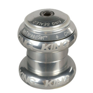 Chris King NoThreadset EC34 Ahead 1' 1/8 Semi-integrated - Silver