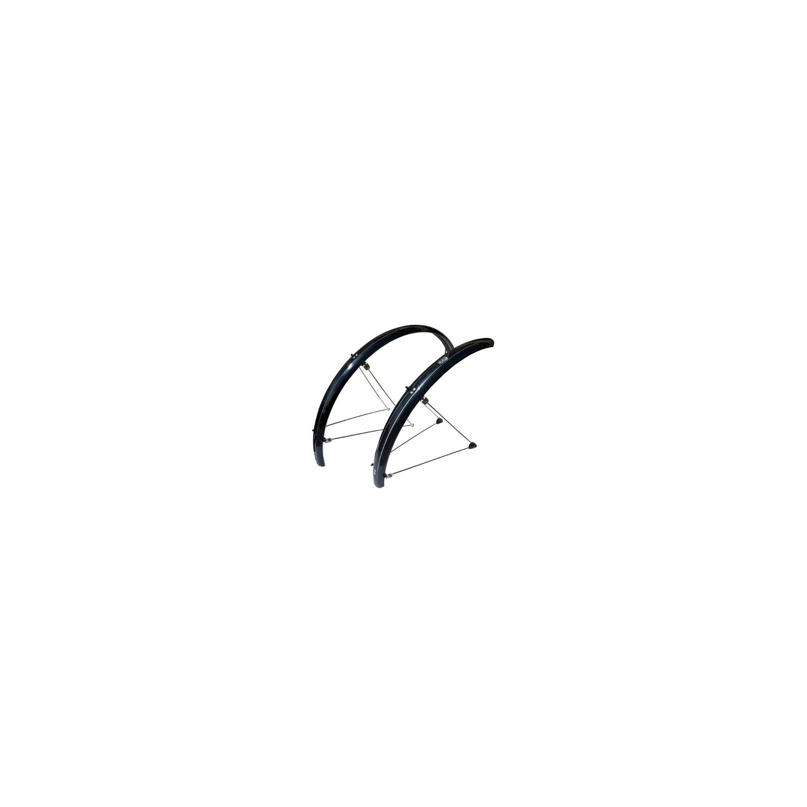 Mudguards Stronglight Tour "S" 28' (Black) 54 mm