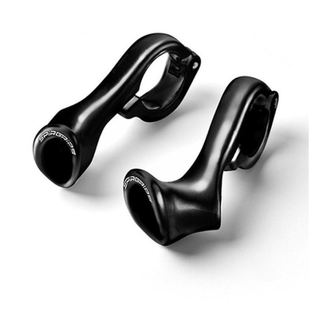 Spirgrips Road ergonomic handles - Black Glossy