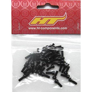 HT Components AE02/ME02 Pedal Pin Kit - Black