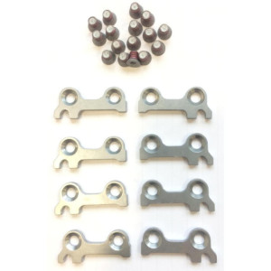HT Components SX Type for M1/T1/X1/X2 Plate Kit for Clip-In Pedals