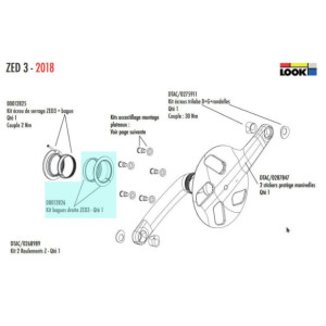 Look ZED 3 Right  rings - 00012826
