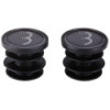 BBB Bar plugs - Color Carbon - BHT-92S