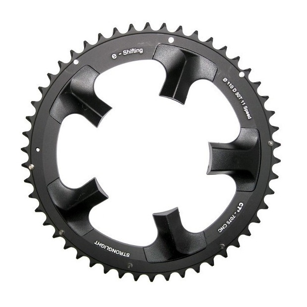 Stronglight E-Shifting CT² Shimano Dura Ace 110 mm FC-7950 Chainring - Outside