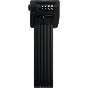 Abus Bordo Combo 6100/90 SH Black Folding Lock - 90 cm