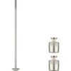 Set of Abus Nutfix M5 wheel locking Silver - 135 mm