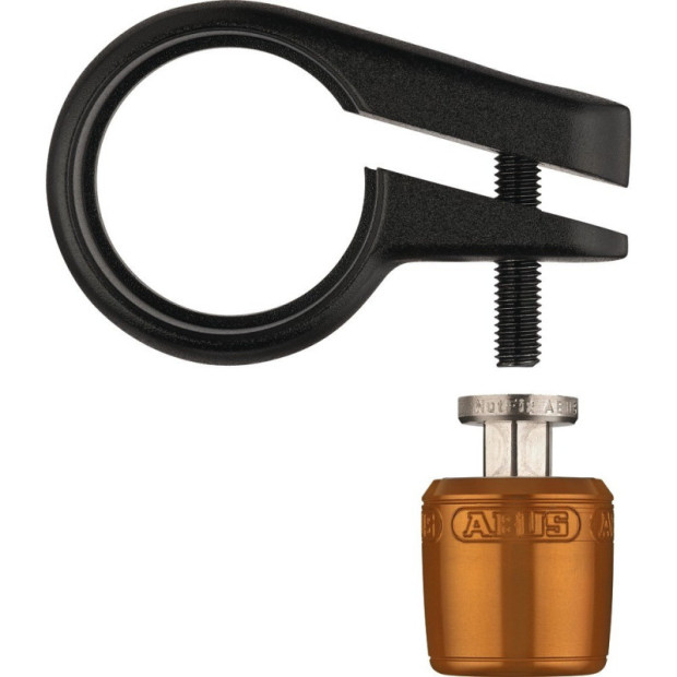 Abus Nutfix M5 SPC wheel locking Orange - Ø 30 mm 