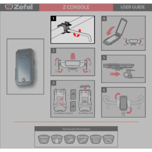 Zefal Smartphone-case Z Console Bar Holder