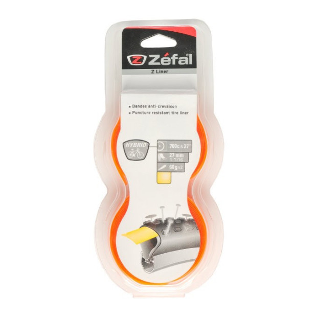 Zefal Anti-puncture tapes Z Liner Orange 27mm