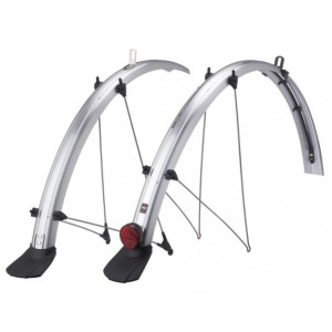 SKS Bluemels Trekking 28' 11186 Mudguards 45 mm [With Cable Tunnel] - Silver