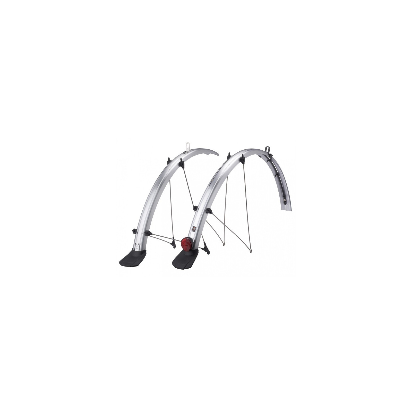 45 mm SKS Bluemels lamiera di protezione-Set-Trekking-Argento 28 pollici 