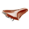 Brooks B17 Carved Short Women Saddle - 176x242 mm - Honey