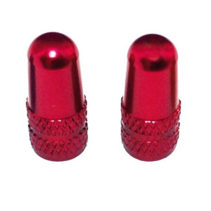 XXcycle Valve caps Presta [Pair] - Red