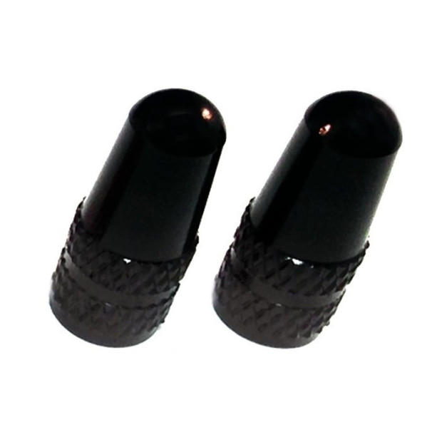 XXcycle Valve caps Presta [Pair] - Black