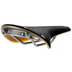 Brooks Cambium C17 Saddle - Black-Natural