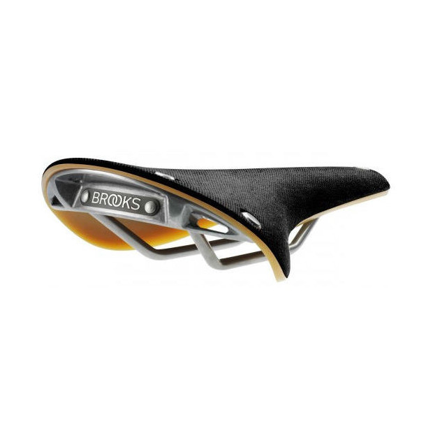 Brooks Cambium C17 Saddle - Black-Natural