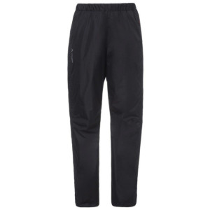Vaude Fluid Full-Zip Women rain Pants - Black - S48