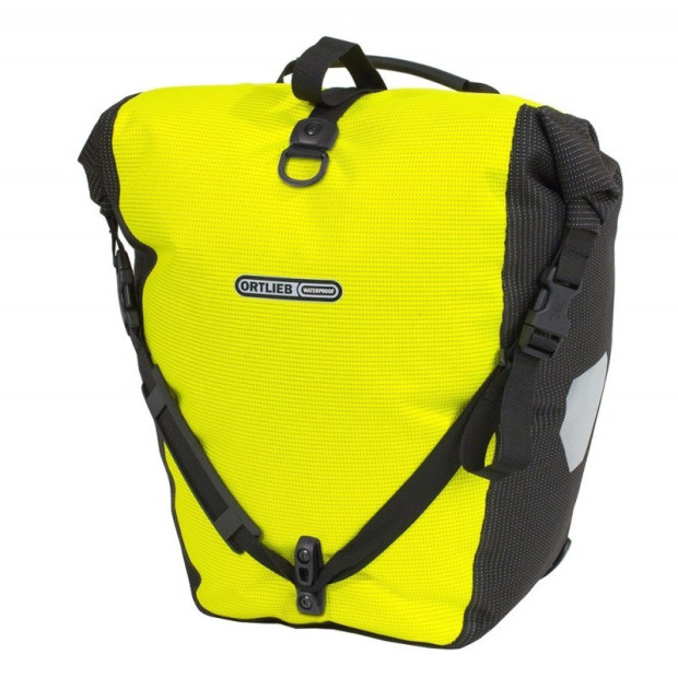 Ortlieb Back-Roller High Visibility Briefcase - Neon Yellow-Black Reflective