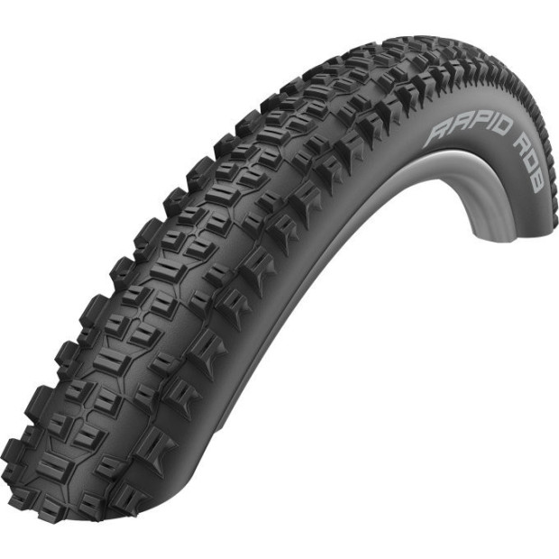 Schwalbe Rapid Rob HS425 27.5" Tyre - 57-584 (27.5x2.25) - Black-White