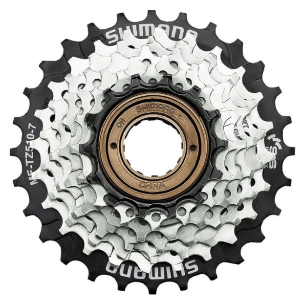 Shimano Tourney MT-TZ510 Screwed Freewheel - 7S - 14-28 Teeth