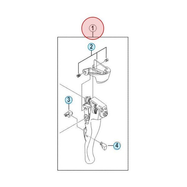 Shimano 105 ST-5700 Lever Arm - Left