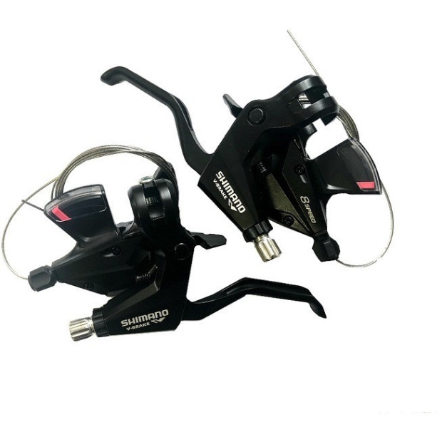 Shimano Altus ST-M310-L-2 - 8 Speed Levers and Shifters Brakes Pair - Black