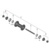 Shimano 105 HB-5800 Hub Axle End Nut