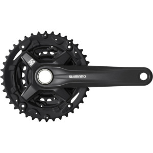 SHIMANO Altus FC-MT210 Crankset - 3x9 Speed - Without Chain Guard - 40/30/22 Teeth
