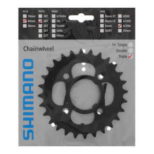 Shimano Acera FC-M361 Chainring - With !chain Guard - 28 Teeth