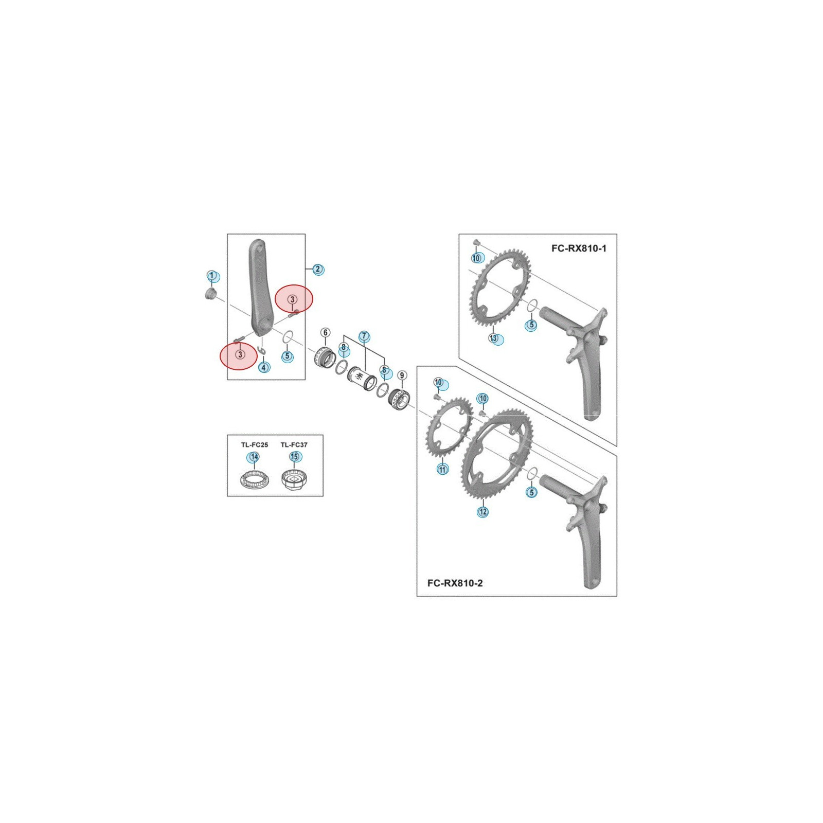 shimano ultegra parts