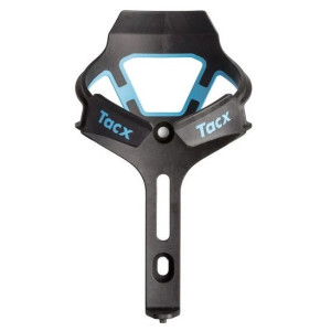 Tacx Ciro Bottle-Cage - Matte Black-Clear Blue