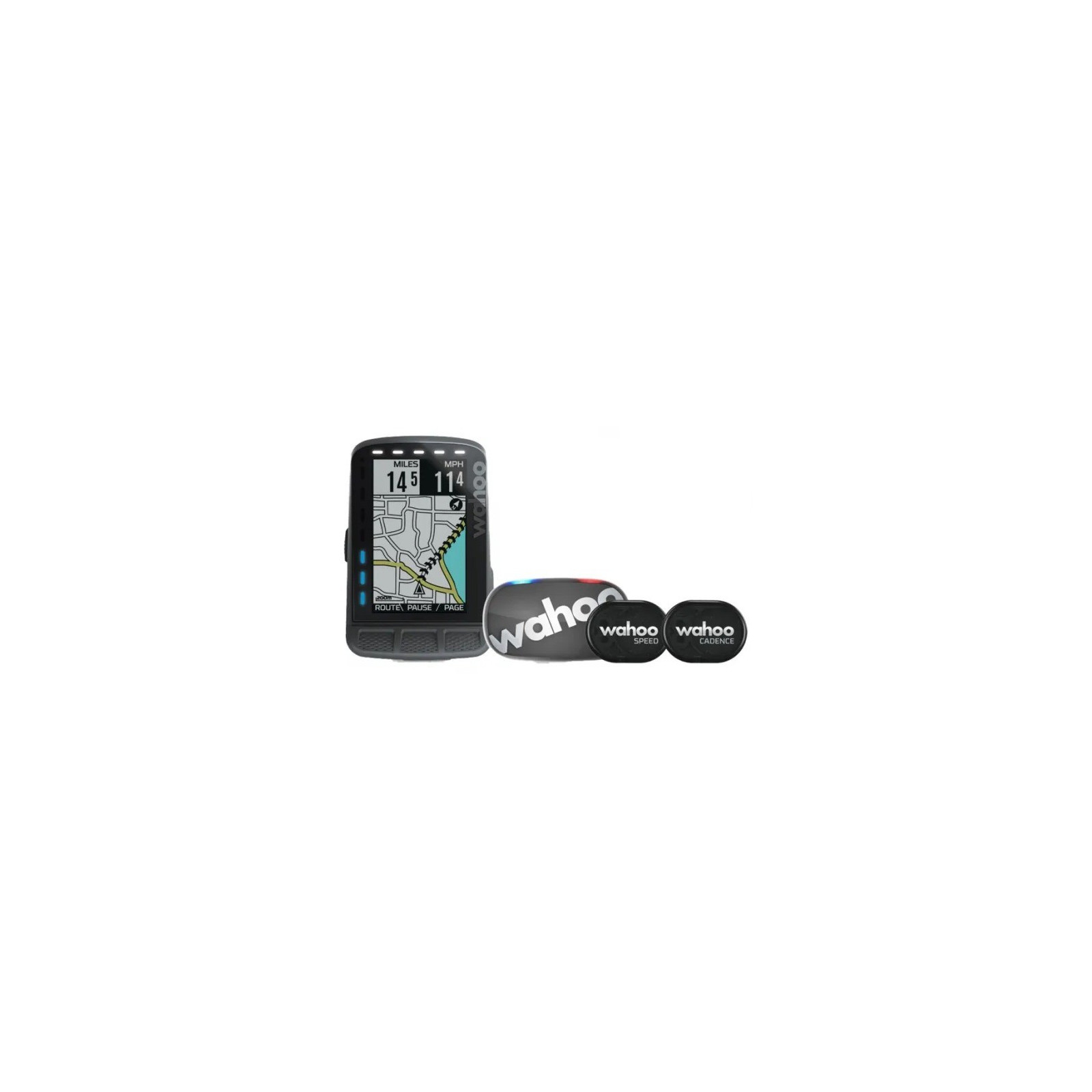 Wahoo Elemnt Roam Bundle GPS Bike Computer HRM + Capteurs Vitesse/Cadence/Cardiaque