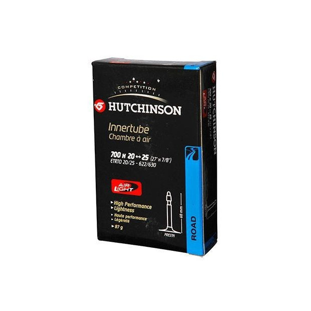 Hutchinson Air Light Inner Tube 700x20/25 Presta 60 mm