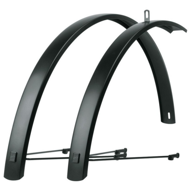 SKS Edge AL 56 Trekking Mudguards Matt Black 28"