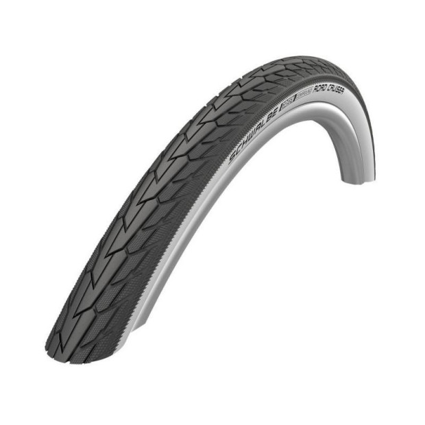 Schwalbe Road Cruiser Green Tyre 24" - 47-507 (24x1.75) - Black-White