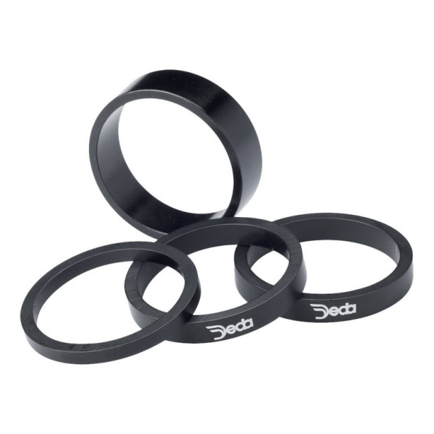 Deda Elementi Alu Spacer for Headset 1 1/8" - 5 mm - Black