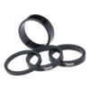Deda Elementi Alu Spacer for Headset 1 1/8" - 5 mm - Black