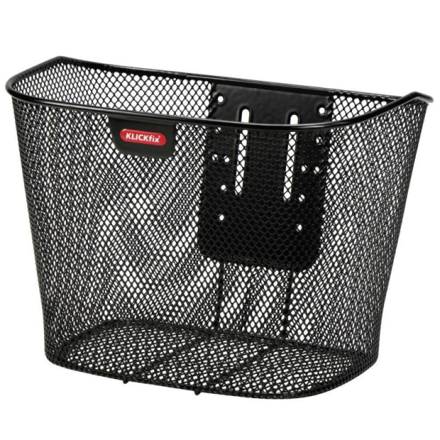 KlickFix Uni Front Basket + Fixed Mounting E-bike