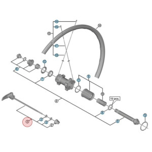 Shimano Dura-Ace Wh-R9100 Quick Release  - Rear