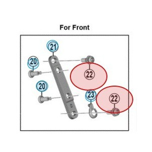 Shimano Dura-Ace Front Brake Caliper Fixing Screw