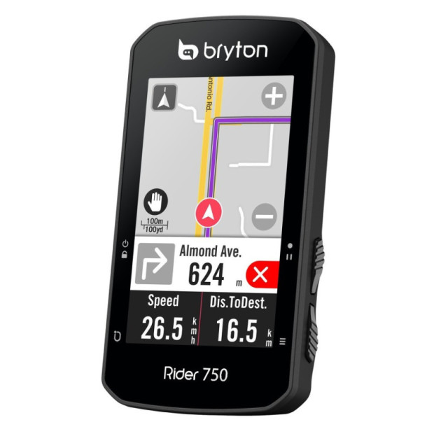 Bryton Rider 750 T GPS Computer + Support/Cadence/Speed/Cardiac