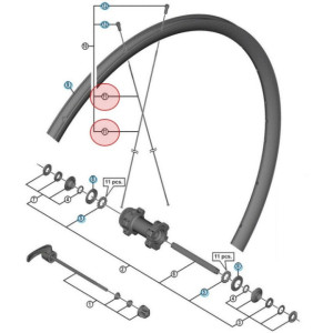 Shimano Spoke WH-S31 - 297mm