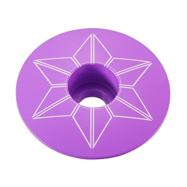 Supacaz Star Capz Powder Coated - Purple